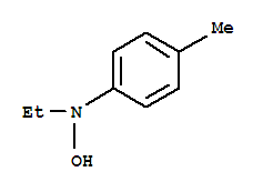 n-乙基-n-羟基-4-甲基苯胺结构式_858220-38-9结构式