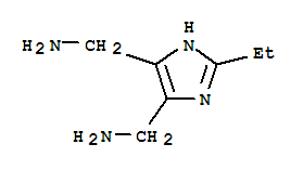 2-乙基-1H-咪唑-4,5-二甲胺结构式_858716-55-9结构式