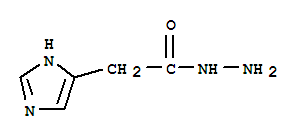 (9ci)-1H-咪唑-4-乙酸肼结构式_858954-56-0结构式