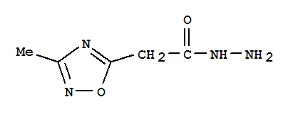 3-甲基-1,2,4-噁二唑-5-乙酸肼结构式_859154-20-4结构式