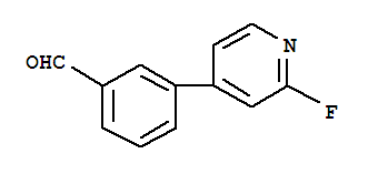 3-(2-(甲氧基羰基)吡啶-4-基)苯甲醛结构式_859517-98-9结构式