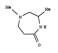 (5ci)-六氢-1,3-二甲基-5H-1,4-二氮杂革-5-酮结构式_859743-61-6结构式