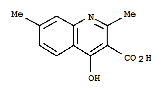 3-Quinolinecarboxylicacid,4-hydroxy-2,7-dimethyl-(5ci)Structure,860206-40-2Structure 3-Quinolinecarboxylicacid,4-hydroxy-2,7-dimethyl-(5ci) Structure,860206-40-2Structure