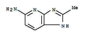 3H-咪唑并[4,5-b]吡啶-5-胺,2-甲基-结构式_860351-22-0结构式