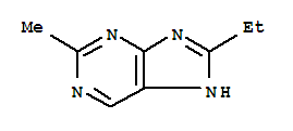 8-乙基-2-甲基-9H-嘌呤结构式_860410-56-6结构式