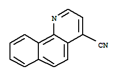 苯并[h]喹啉-4-甲腈结构式_860565-30-6结构式