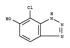 1,2,3-Benzotriazol-5-ol ,4-chloro-(3ci)Structure,860591-38-4Structure 1,2,3-Benzotriazol-5-ol ,4-chloro-(3ci) Structure,860591-38-4Structure