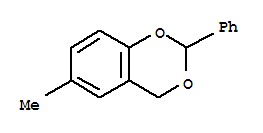 6-甲基-2-苯基-1,3-苯并二噁烷结构式_861305-58-0结构式