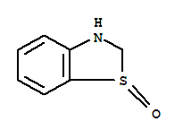 2,3-二氢苯并噻唑 1-氧化物结构式_861307-70-2结构式