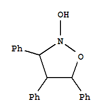 2-羟基-3,4,5-三苯基异噁唑啉结构式_861328-71-4结构式