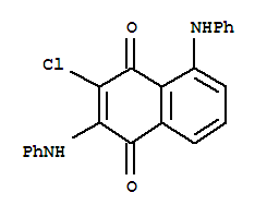 1,4-Naphthoquinone,2,5-dianilino-3-chloro-(2ci)Structure,861334-52-3Structure 1,4-Naphthoquinone,2,5-dianilino-3-chloro-(2ci) Structure,861334-52-3Structure