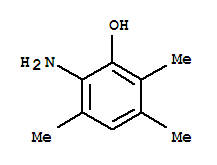 2-氨基-3,5,6-三甲基苯酚结构式_861341-31-3结构式
