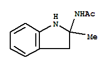 (2ci)-2-乙酰氨基-2-甲基-吲哚啉结构式_861360-27-2结构式