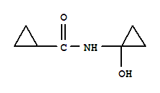 (9ci)-n-(1-羟基环丙基)-环丙烷羧酰胺结构式_86750-56-3结构式