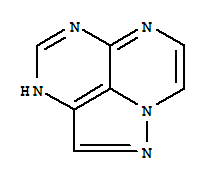 (9ci)-1H-吡唑并[4,5,1-de]蝶啶结构式_871117-98-5结构式