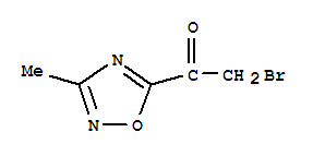 (9ci)-2-溴-1-(3-甲基-1,2,4-噁二唑-5-基)-乙酮结构式_87224-10-0结构式