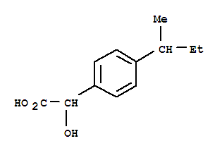 (4ci)-p-仲丁基扁桃酸结构式_873381-42-1结构式