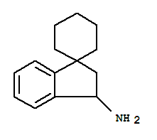 (5CI)-螺[环己烷-1,1-茚]-3-胺结构式_873400-44-3结构式