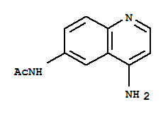 (5CI)-6-乙酰氨基-4-氨基喹啉结构式_874497-95-7结构式 (5CI)-6-乙酰氨基-4-氨基喹啉结构式_874497-95-7结构式