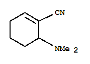 (5ci)-6-二甲基氨基-1-环己烯-1-甲腈结构式_874527-73-8结构式