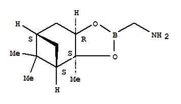 (3As,4s,6s,7ar)-六氢-3a,5,5-三甲基-4,6-甲烷-1,3,2-苯并二氧杂戊硼烷-2-甲胺结构式_877371-68-1结构式 (3As,4s,6s,7ar)-六氢-3a,5,5-三甲基-4,6-甲烷-1,3,2-苯并二氧杂戊硼烷-2-甲胺结构式_877371-68-1结构式