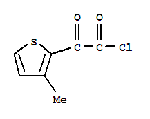 (9ci)-3-甲基-alpha-氧代-2-噻吩乙酰氯结构式_87787-78-8结构式