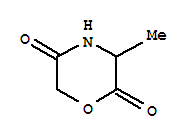 (9ci)-3-甲基-2,5-吗啉二酮结构式_87823-49-2结构式