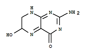 (9ci)-2-氨基-6,7-二氢-6-羟基-4(1H)-蝶啶酮结构式_87877-67-6结构式