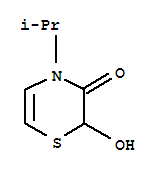 (9ci)-2-羟基-4-(1-甲基乙基)-2H-1,4-噻嗪-3(4h)-酮结构式_87904-84-5结构式