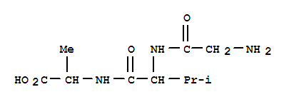 (5ci)-n-(n-甘氨酰基-dl-缬氨酰)-丙氨酸结构式_879125-82-3结构式