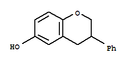 (9ci)-3,4-二氢-3-苯基-2H-1-苯并吡喃-6-醇结构式_88040-04-4结构式