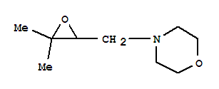(9ci)-4-[(3,3-二甲基环氧乙烷)甲基]-吗啉结构式_88091-98-9结构式