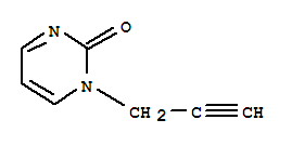 (9ci)-1-(2-丙炔)-2(1H)-嘧啶酮结构式_88167-35-5结构式