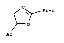 (9ci)-1-(4,5-二氢-2-丙基-5-噁唑)-乙酮结构式_88309-21-1结构式