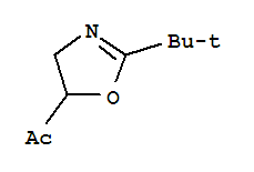 (9ci)-1-[2-(1,1-二甲基乙基)-4,5-二氢-5-噁唑]-乙酮结构式_88309-23-3结构式