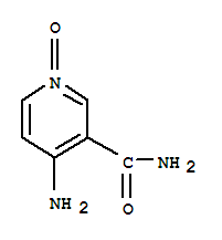 (7ci)-4-氨基烟酰胺 1-氧化物结构式_88512-91-8结构式