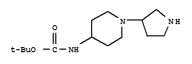 (1-吡咯烷-3-哌啶-4-基)-氨基甲酸叔丁酯结构式_885274-91-9结构式