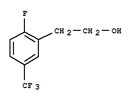 2-[2-氟-5-(三氟甲基)苯基]乙醇结构式_886761-79-1结构式