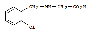 N-[(2-氯苯基)甲基]-甘氨酸结构式_88720-45-0结构式