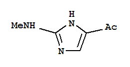 (9ci)-1-[2-(甲基氨基)-1H-咪唑-4-基]-乙酮结构式_88723-11-9结构式