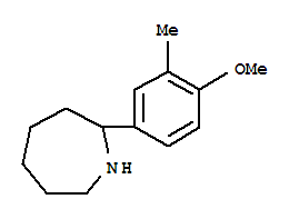 2-(3,4-二甲基苯基)-氮杂烷结构式_887361-07-1结构式