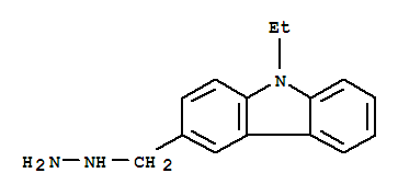 (9-乙基-9h-咔唑-3-甲基)-肼结构式_887593-22-8结构式