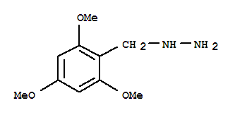 1-(2,4,6-三甲氧基苄基)肼结构式_887595-30-4结构式