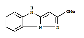 (9ci)-2-甲氧基-4H-吡唑并[1,5-a]苯并咪唑结构式_88787-41-1结构式