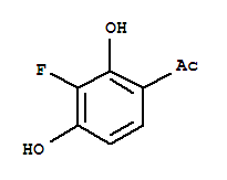  1-(3-氟-2,4-二羟基苯基)-乙酮结构式_888968-46-5结构式