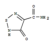 (7ci)-4-羟基-1,2,5-噻二唑-3-羧酰胺结构式_88947-67-5结构式