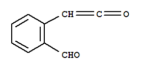 (9ci)-2-(氧代乙烯)-苯甲醛结构式_89002-82-4结构式