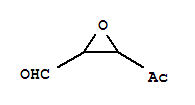 Oxiranecarboxaldehyde, 3-acetyl-(9ci) Structure
