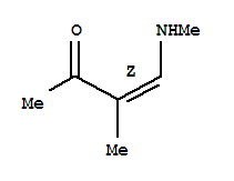 (z)-(9ci)-3-甲基-4-(甲基氨基)-3-丁烯-2-酮结构式_89029-85-6结构式
