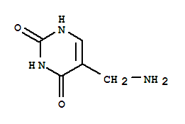 (9ci)-5-(氨基甲基)-2,4(1H,3h)-嘧啶二酮结构式_89179-86-2结构式
